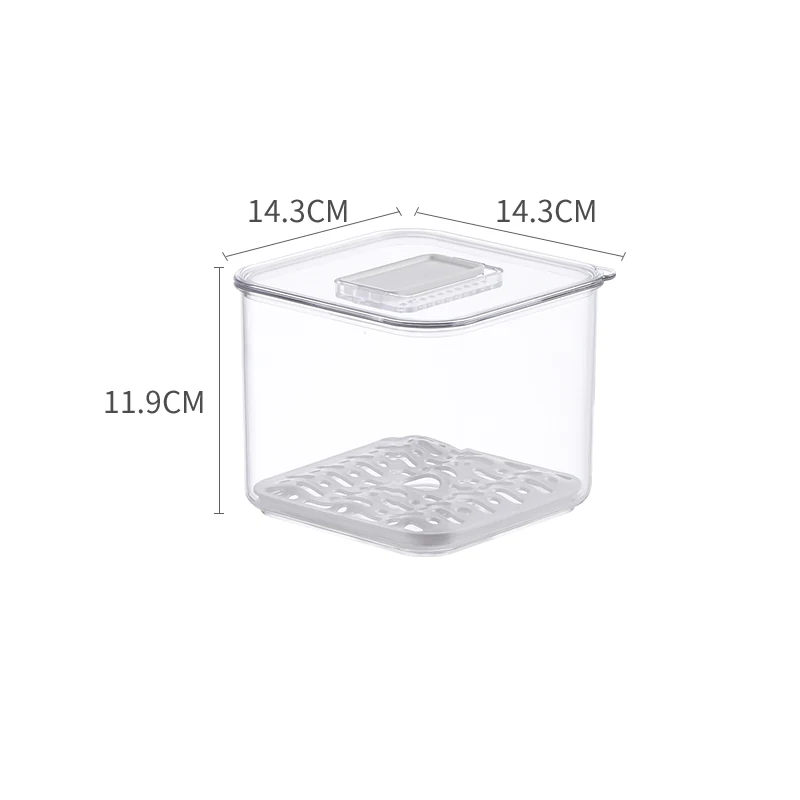 Square fresh storage container, small, SKU 1025