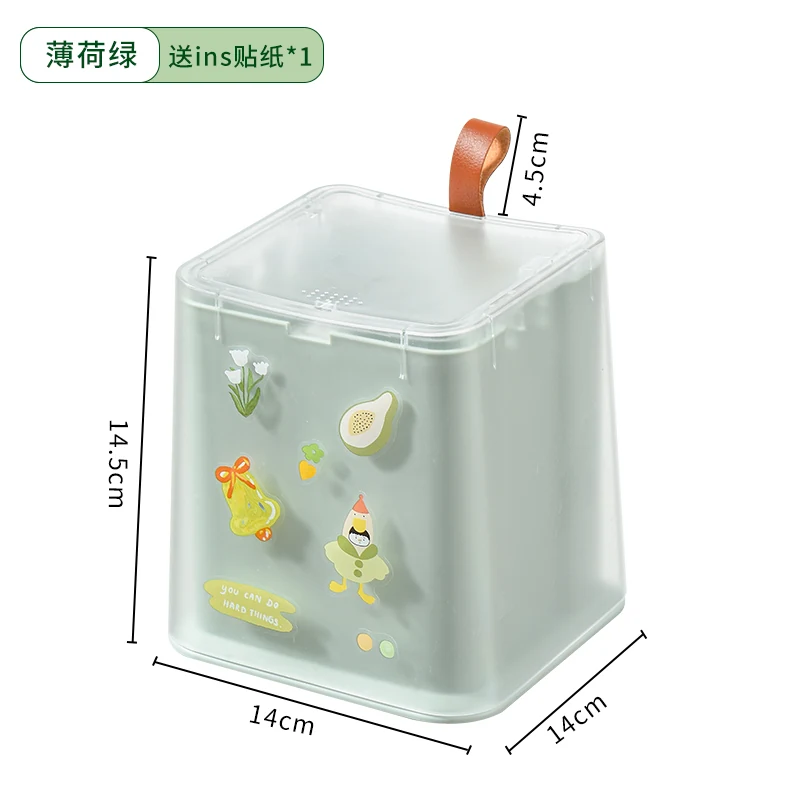 Enter desktop waste bin, SKU 5051-Mint